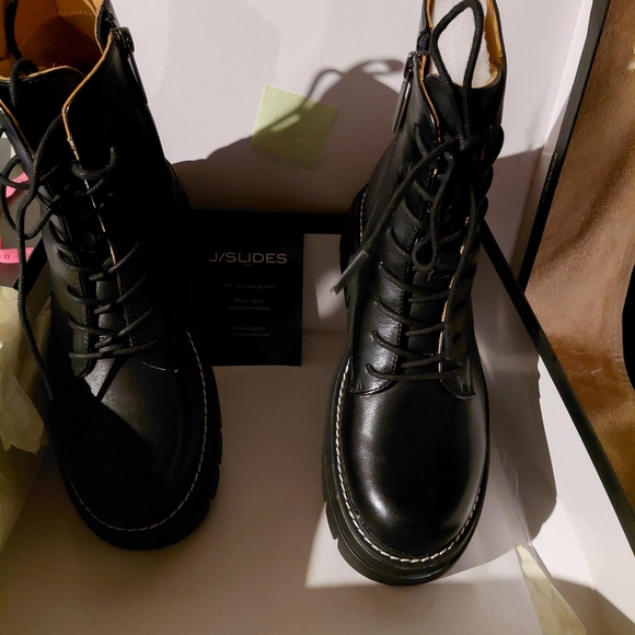 Black Leather Boots